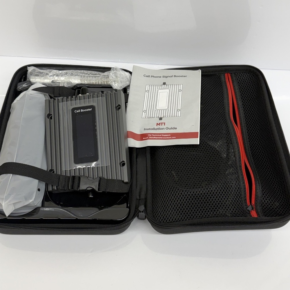 MetaRepeater Cell Phone Signal Booster Kit MT1 Gray Heavy‎ Duty Indoor Outdoor
